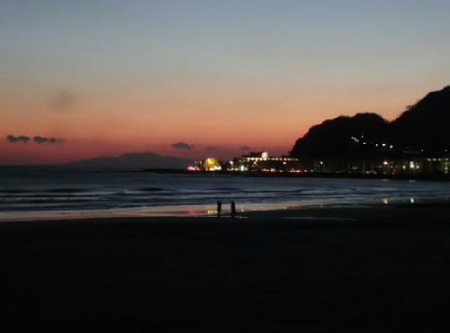 写真 由比ヶ浜の夕景.jpg