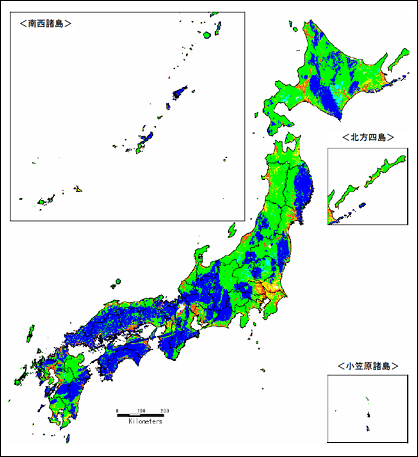 図 ゆれやすさマップ全国.png